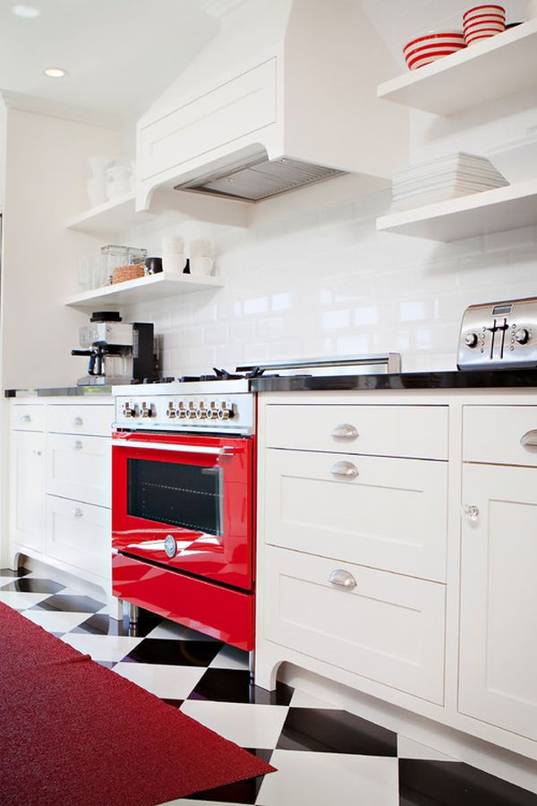 retro-red-appliances-for-kitchen